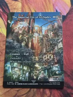 Magic MTG Final Fantasy - The Imperial City of Archades - FCA U 0027 SHOWCASE - Image 2