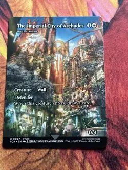 Magic MTG Final Fantasy - The Imperial City of Archades - FCA U 0027 SHOWCASE - Image 3