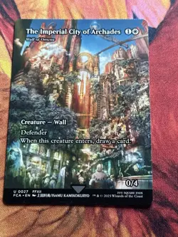 Magic MTG Final Fantasy - The Imperial City of Archades - FCA U 0027 SHOWCASE - Image 4
