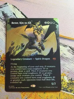 MTG Foil - Betor, Kin to All (Borderless) - 353 / NM / English - Image 2