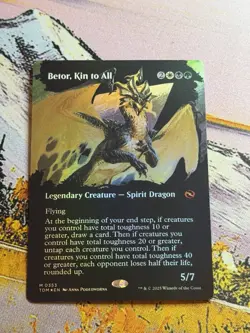 MTG Foil - Betor, Kin to All (Borderless) - 353 / NM / English - Image 5