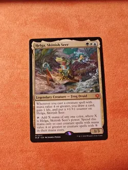 Helga, Skittish Seer - Bloomburrow - MTG 217 BLB - Image 1
