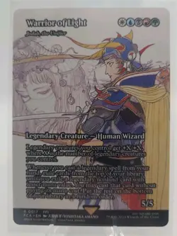 Warrior of Light #0017 (Showcase) MTG Final Fantasy Regular NM - Image 1