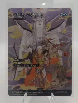 Wild Rose Rebellion #0004 Borderless Regular MTG Final Fantasy NM - Image 1