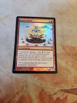 Braid Of Fire Foil The List MTG NM - Image 1