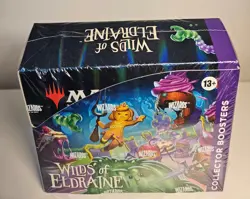 MTG Magic The Gathering - Wilds of Eldraine Collector Booster Box Display Sealed - Image 1