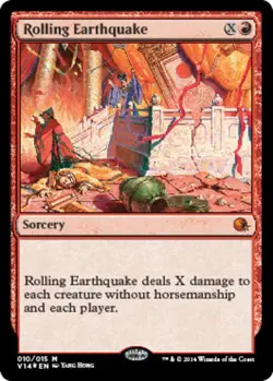 Near Mint x 1 Rolling Earthquake - Foil From the Vault: Annihilation - Image 1