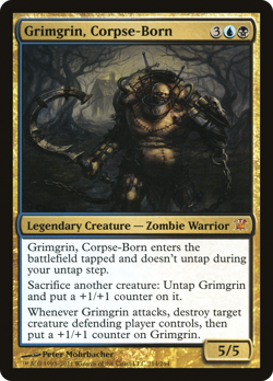 Grimgrin, Corpse-Born #214 (MP) Innistrad ISD Magic MTG - Image 1