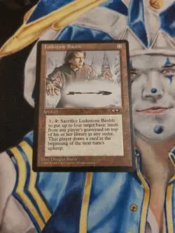 Lodestone Bauble MTG Alliances Rare Artifact Near-Mint x1 GG2 - Image 2