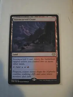 Stormcarved Coast - NM - VOW 265 MTG Magic The Gathering - Image 1