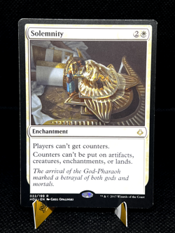 TCG MAGIC THE GATHERING: SOLEMNITY - Hour of Devastation (LP) - Image 1