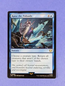 MTG: The Lord of the Rings: Raise the Palisade #0023 Rare - NM - Image 1