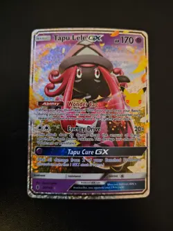 Pokemon Tapu Lele GX 60/145 SM - Guardians Rising Ultra Rare card NM - Image 1