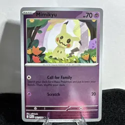 Mimikyu 042/094 Reverse Holo Phantasmal Flames Pokemon TCG NM/MT - Image 1