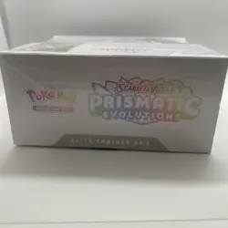 Pokemon Prismatic Evolutions ETB Elite Trainer Box Factory Sealed Dollar General - Image 5