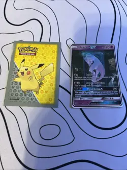 Pokemon TCG Mewtwo GX 39/73 Shining Legends Holo Ultra Rare 2017 NM Sleeved - Image 4