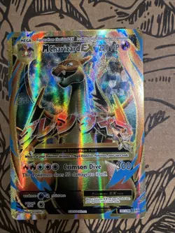 Pokemon 2016 Full Art Evolutions Holo Rare M Charizard EX 101/108 - Image 3