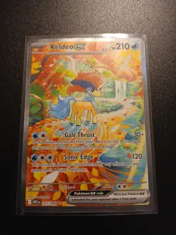Pokemon White Flare Keldeo EX SIR Full Art SIR RARE 167/086 Pack Fresh - Image 1