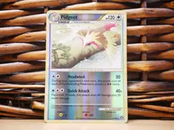Pokemon PIDGEOT 29/102 REVERSE HOLO RARE | LP Light Play | HS Triumphant | 2010 - Image 1