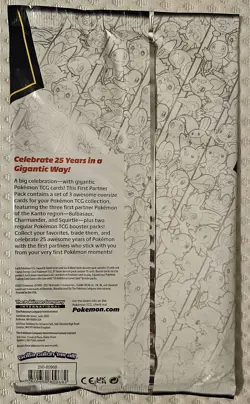 Pokemon First Partner Pack (2021, Kanto) - Image 2