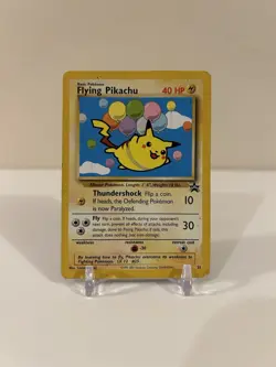 Pokemon Flying Pikachu Regular WOTC Promo 25/53 - Heavily Played / Damaged - Image 1
