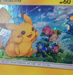 Pokemon TCG Pikachu SM86 Cosmos Holo Black Star Promo Sun & Moon English 2017 - Image 4