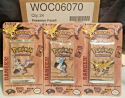 1999 Pokemon Fossil Blister Packs - Factory Sealed (Unopened) WOTC- Full Set 3 - Image 1