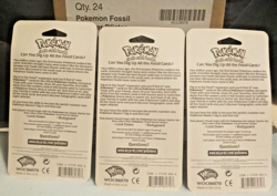 1999 Pokemon Fossil Blister Packs - Factory Sealed (Unopened) WOTC- Full Set 3 - Image 3