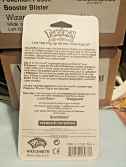 1999 Pokemon Fossil Blister Packs - Factory Sealed (Unopened) WOTC- Full Set 3 - Image 5