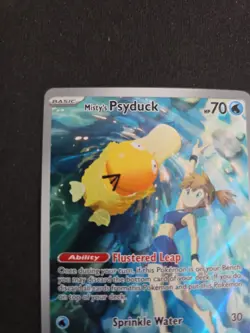 Misty's Psyduck 193/182 - Illustration Rare - IR Destined Rivals 2025 - Pokemon - Image 2