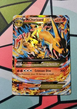 M Charizard EX 13/108 XY Evolutions Ultra Rare Pokemon TCG HP - Image 1