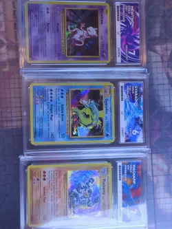 Pokemon TCG Evolution Pre Release Set Mewto, Gyarados And Machamp All Ace Graded - Image 1