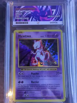 Pokemon TCG Evolution Pre Release Set Mewto, Gyarados And Machamp All Ace Graded - Image 2