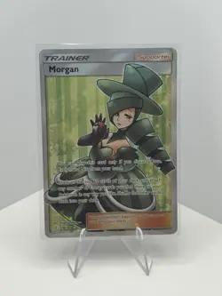 Pokemon TCG Morgan Sun & Moon Team Up 178/181 Ultra Rare Full Art Holo - Image 1