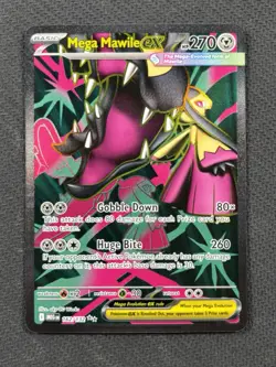 Pokemon Mega Evolution - Mega Mawile ex Ultra Rare 162/132 - Image 1