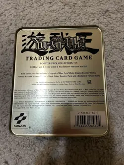 Yu-Gi-Oh! Kaiba Lord Of D Collectors Tin Empty - Image 3