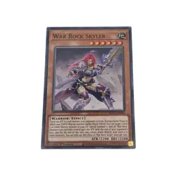 Yu-Gi-Oh! War Rock Skyler - Blazing Vortex Deck BLVO-EN096 Common 1st Edition - Image 1