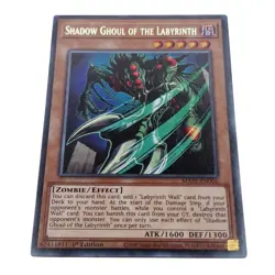 Yu-Gi-Oh! Maze of Memories Shadow Ghoul Of The Labyrinth MAZE-EN002 Dark 2023 - Image 1