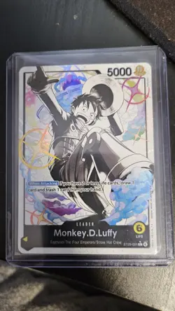 Monkey D Luffy ST29-001 Parallel Starter Deck Promo Leader One Piece Card Englis - Image 1