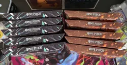 One Piece Illustration Box Vol 5 And 6 Bundle 10 Boxes Total 5 Of Each In Hand - Image 2