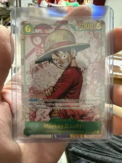 Monkey D. Luffy OP13-118 SEC Alt Art - One Piece Carrying On His Will English - Image 1