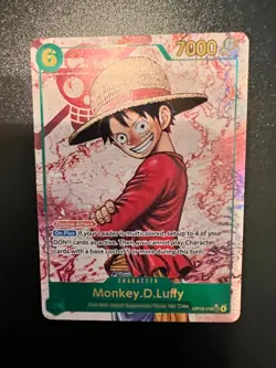 Monkey D. Luffy OP13-118 SEC Alt Art - One Piece Carrying On His Will English - Image 1