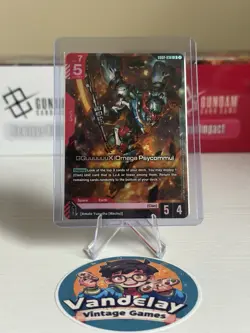 GQuuuuuuX (Omega Psycommu) LR NM GD02-038 Gundam Card Game - Image 1