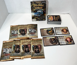 Harry Potter TCG 7 New Sealed packs 2001+ Two foils and Set of playing cards 742818140294 - Image 1