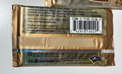 Harry Potter TCG 7 New Sealed packs 2001+ Two foils and Set of playing cards 742818140294 - Image 3