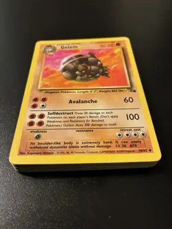 Vintage Fossil Pokemon Cards Bundle x 25 Good Condition 1999 WOTC - Image 1