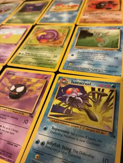 Vintage Fossil Pokemon Cards Bundle x 25 Good Condition 1999 WOTC - Image 5