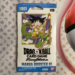 Dragon Ball Super Card Fusion World Manga Booster SB01 (Lot of 3, Random Art) - Image 3