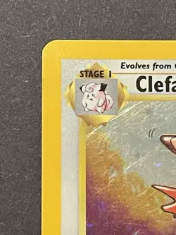 Clefable Holo 1/64 Jungle Unlimited WOTC 1999 MP Pokemon Card - Image 4