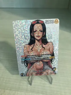 Nico Robin Leader One Piece Card Full Art Dot Holo - Image 4